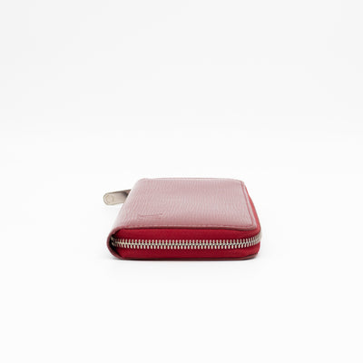 Zippy Wallet Fuchsia Epi Leather