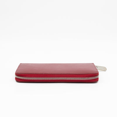 Zippy Wallet Fuchsia Epi Leather