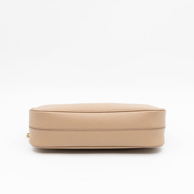 Re-Edition 2005 Cameo Beige Saffiano Leather
