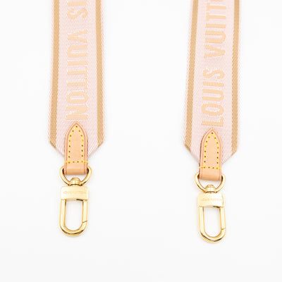 Bandoulière Shoulder Strap Pink Nylon