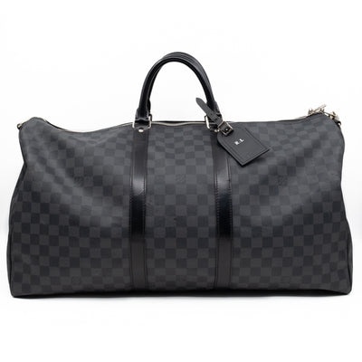 Keepall 55 Damier Graphite