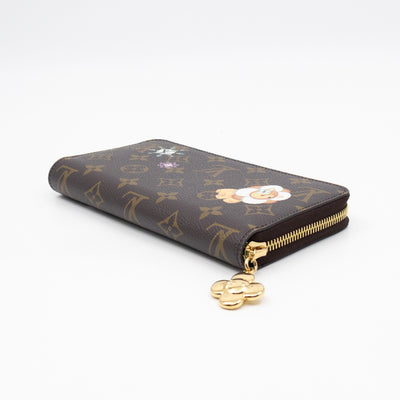 Zippy Wallet Snow Show Monogram