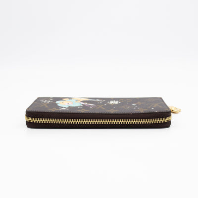 Zippy Wallet Snow Show Monogram