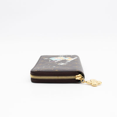 Zippy Wallet Snow Show Monogram
