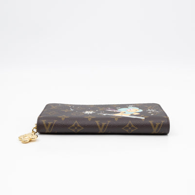 Zippy Wallet Snow Show Monogram