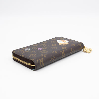 Zippy Wallet Snow Show Monogram