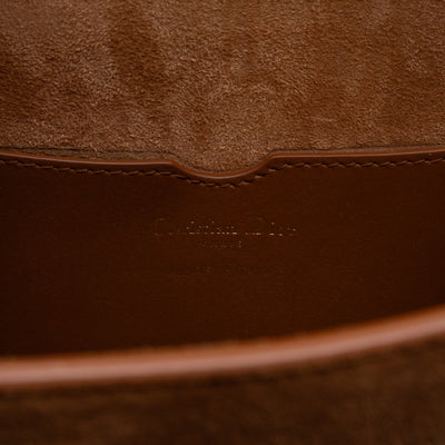 Bobby Frame Flap Bag Medium Tan Leather