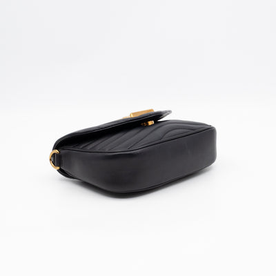 New Wave Multi Pochette Black Leather