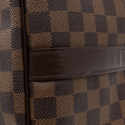 Keepall 55 Bandouliere Damier Ebene