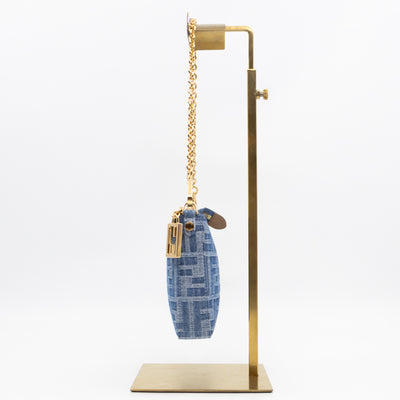 Baguette Pouch Blue Denim