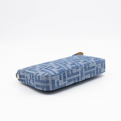 Baguette Pouch Blue Denim