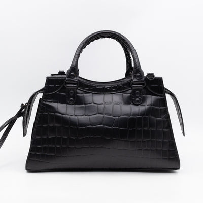 Neo Classic City Small Black Semi Shine Leather