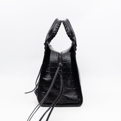Neo Classic City Small Black Semi Shine Leather