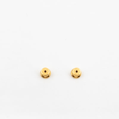 Mini Pop H Earrings Grey & Gold