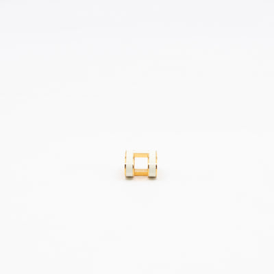 Pop H Pendant Necklace White Gold