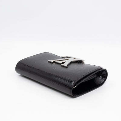 Pochette Louise PM Black Epi Leather