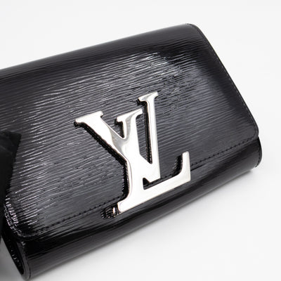 Pochette Louise PM Black Epi Leather