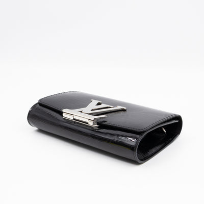 Pochette Louise PM Black Epi Leather
