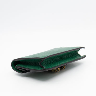 Dionysus Super Mini Green Leather