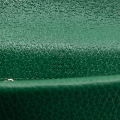 Dionysus Super Mini Green Leather