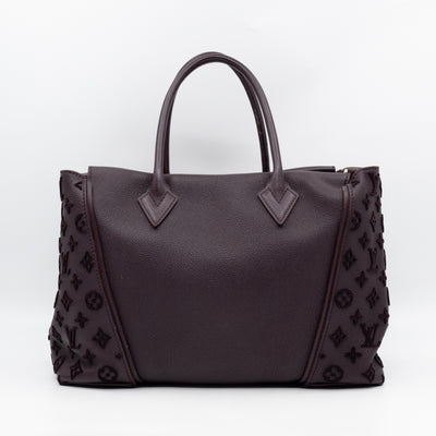 W Tote Bag Quetsche Veau Cachemire Leather