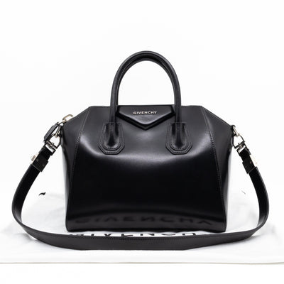 Antigona Small Black Leather