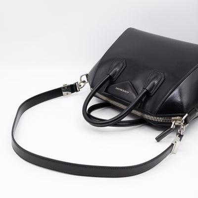 Antigona Small Black Leather