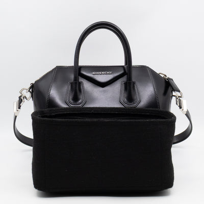 Antigona Small Black Leather
