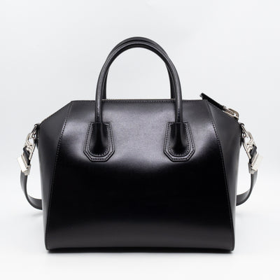 Antigona Small Black Leather