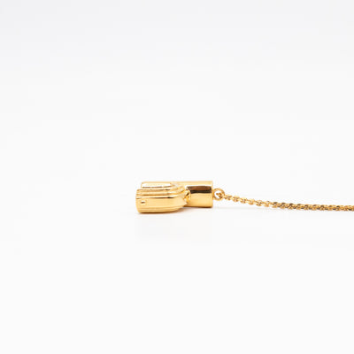 LV & Me Necklace "h" Pendant Gold