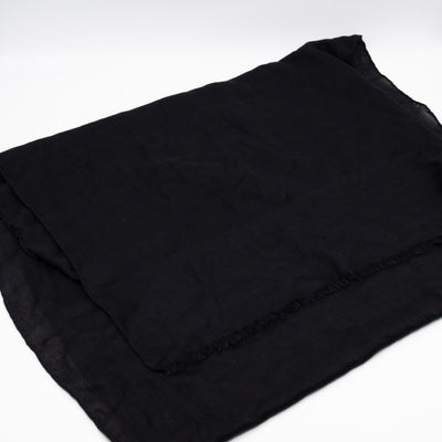 CC Camellia Fringe Cashmere Silk Scarf