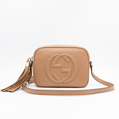 Disco Soho Dark Beige Leather