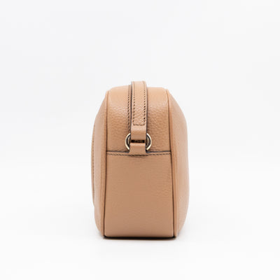 Disco Soho Dark Beige Leather