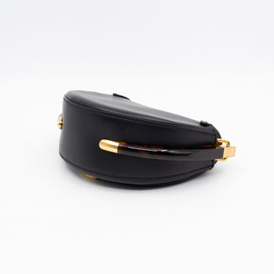 Moonlight Crossbody Bag Black Leather