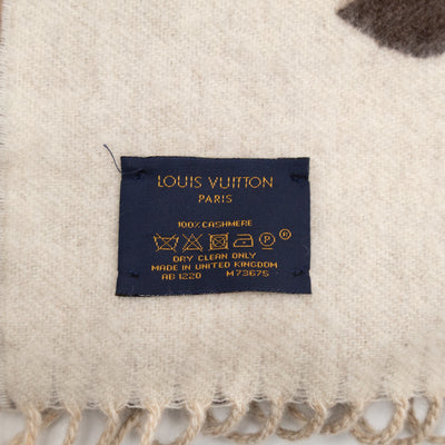 Reykjavik Gradient Cashmere Scarf Beige