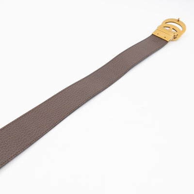 GG Marmont Reversible Black Brown Leather Belt 95/38