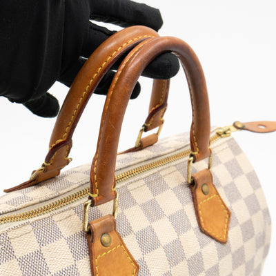 Speedy 25 Damier Azur