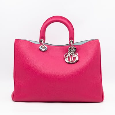Diorissimo Medium Fuchsia Leather