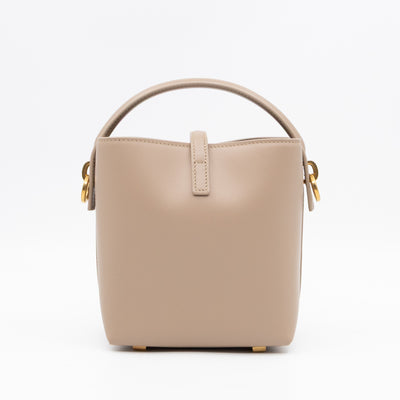 Le 37 Mini Dark Beige Shiny Leather