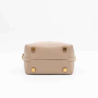 Le 37 Mini Dark Beige Shiny Leather