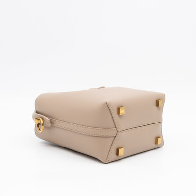 Le 37 Mini Dark Beige Shiny Leather