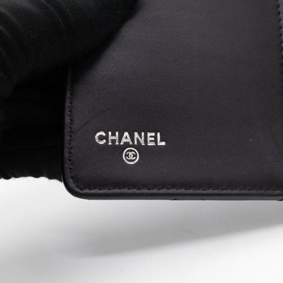Brilliant CC Long Wallet Black Patent Leather