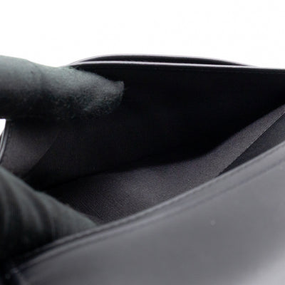 Brilliant CC Long Wallet Black Patent Leather