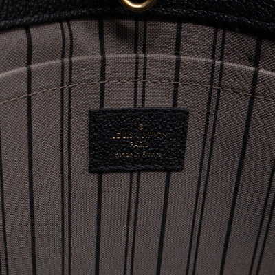 Montaigne GM Black Monogram Empreinte