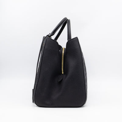 Montaigne GM Black Monogram Empreinte