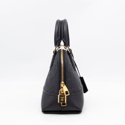 Neo Alma BB Black Monogram Empreinte Leather