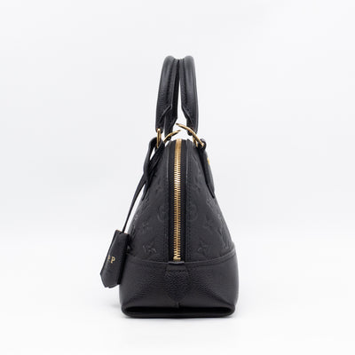 Neo Alma BB Black Monogram Empreinte Leather