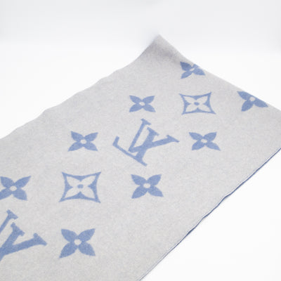 Reykjavik Studded Cashmere Scarf Blue