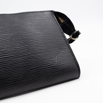 Pochette Accessoires Black Epi Leather