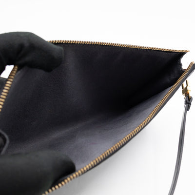 Pochette Accessoires Black Epi Leather